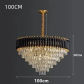 Black Round D100cm