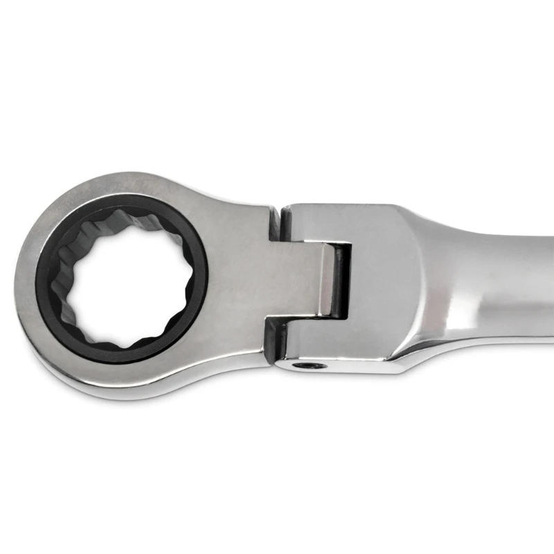 Description Picture 3 of itemPractical 180°Flexible Head Ratcheting Wrench Ratcheting Box Wrench Tool