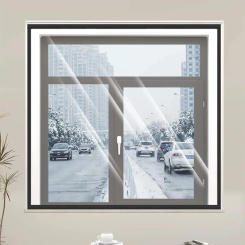 Customizable winter warm curtains, windproof sealed windows, household cold insulation, anti freezing window insulation film