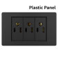 3OUTLETS BLACK PC