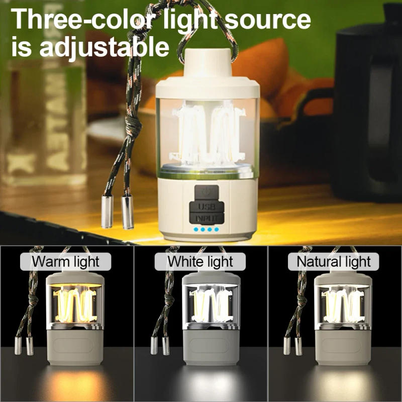 Description Picture 4 of itemOutdoor Camping Retro Camping Light Waterproof Atmosphere Hand Light LED Long Life Flashlight Portable Power Bank