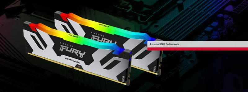 Description Picture 2 of itemKingston FURY Renegade DDR5 RGB 16GB 32GB 6000 MHz 6400 MHz 6800 MHz 7200 MHz CL32 Desktop AMD Intel CPU Motherboard RAMs