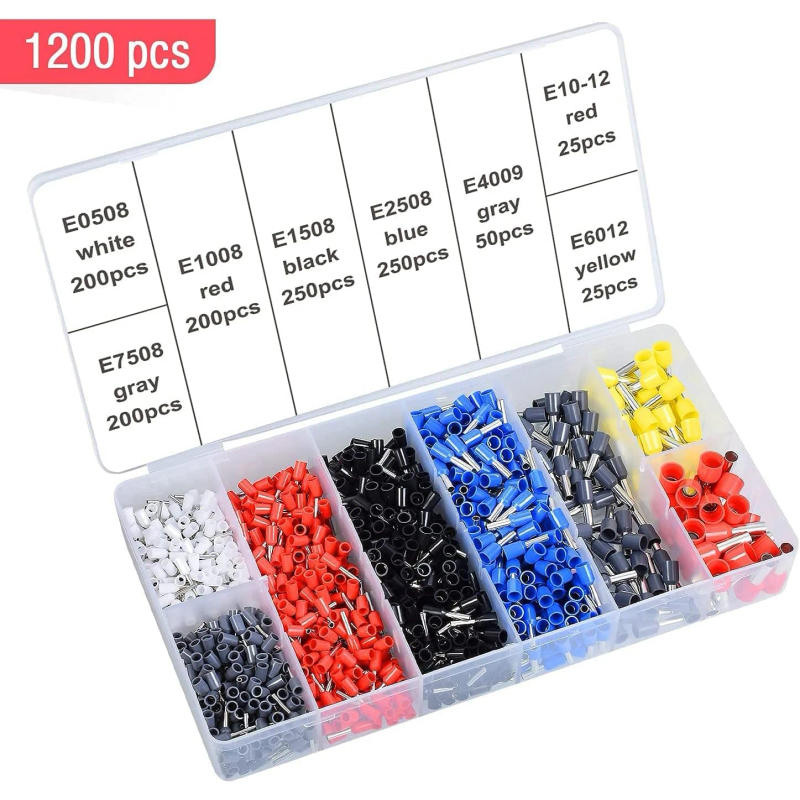 Description Picture 4 of itemTube Terminal Crimping Tools Ferrule Crimping Pliers HSC8 6-4 0.25-10mm² 23-7AWG Square Ratcheting Electrician Clamp Set