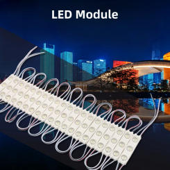 2835 Injection High Brightness LED SMD Lens Module Advertising Light Box Sign Waterproof 12V White Red Green Blue Yellow LED