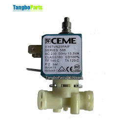 Coffee Maker Parts CEME SERIES 588 V397VN25PAIF AC230V 50HZ 13.5VA V397 Solenoid Valve For Steam Cleaner Coffee Machine