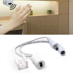 IR Sensor Switch 12V-24V DC LED Strip Hand Sweep Switch Portable Cabinet Closet Light Smart Motion Sensor Switch Accessories