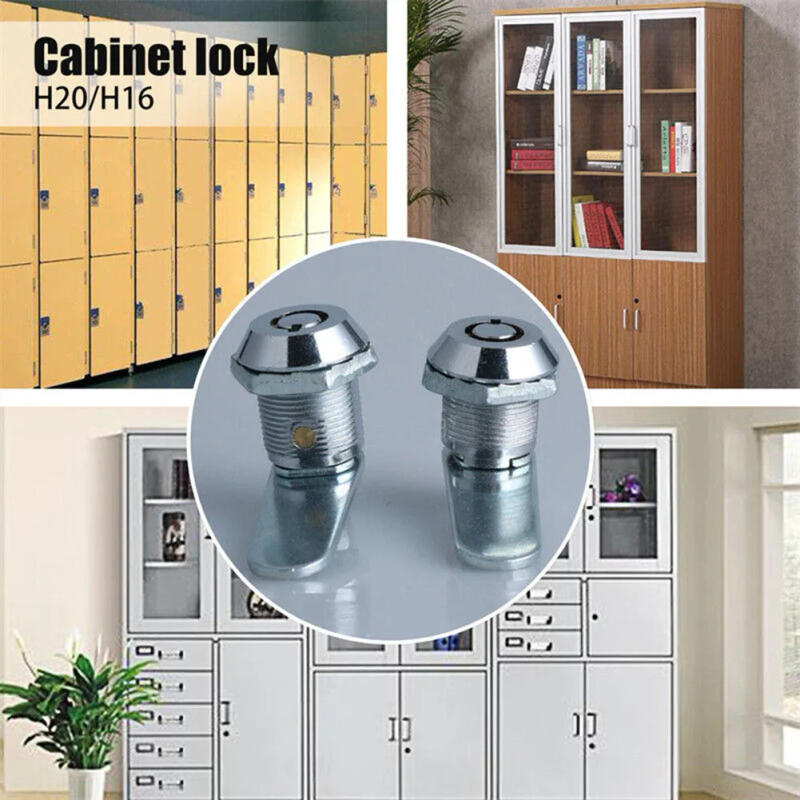 Description Picture 3 of itemClosing Lever Mailbox Lock Metal Alloy With 2 Key Cylinder Cabinet Locker Door Cupboard Box Locker Cabinet Mail