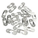 44mm x 16mm 20Pcs Picture Hangers Metal Keyhole Hanger Fasteners For Picture Photo Frame Furnniture Cabinet