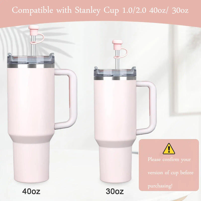 Description Picture 4 of itemSilicone Spill Proof Stopper Set of 6, Compatible with Stanley Cup 1.0/2.0 40oz/ 30oz, Tumbler Accessories
