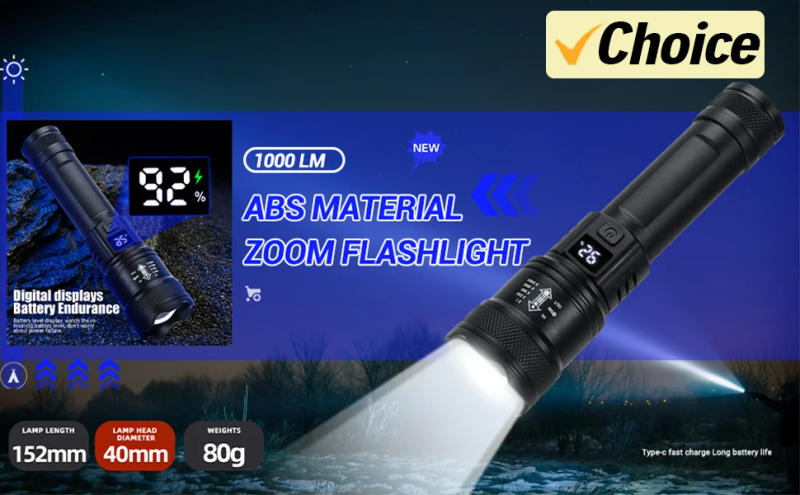 Description Picture 3 of itemRechargeable XHP90 LED Headlamp Waterproof Head Light Fishing Searching Camping Head Flashlight Zoom Lantern