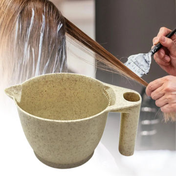 Professional Hair Dye Coloring Bowl Coloring Bowl Assorted Colors Tail Dyeing Mixing Tint Bowl for Hair Styling Salon Uses Home