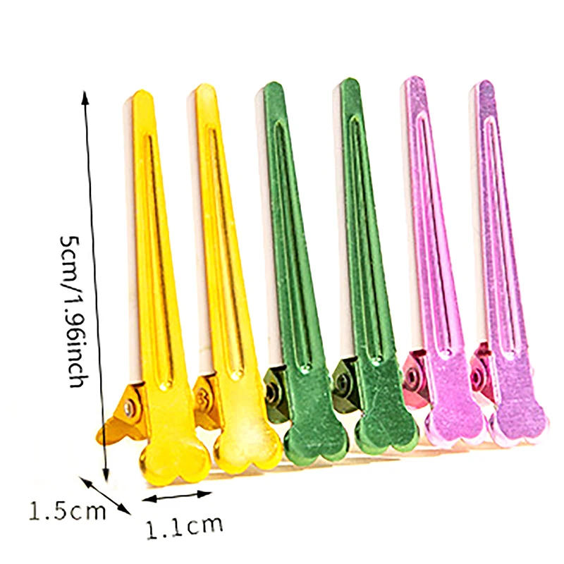 Description Picture 2 of item20pcs/Bag Hair Root Fluffy Clips Styling Salon Professional Salon Metal Hair Clip Hairpin Clamps DIY Tools Hair Accessories