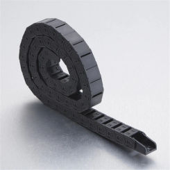 15X50 Plastic Opening Drag Transmission Cable Chain Wire Carrier With End Connectors Towline 18x37 For CNC Router Machine Parts