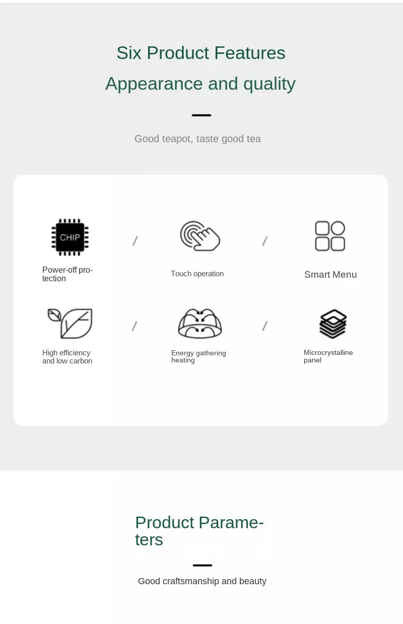 Description Picture 4 of item110v electric ceramic stove, American and Japanese mini tea boiler, electric tea stove, kettle, small household appliances