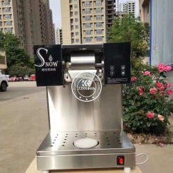 180/120KG/24h Small Stainless Steel Air Cooling Ice Shaver Machine Commercial Flake Snow Ice Shaver Machine Flake Ice Machine