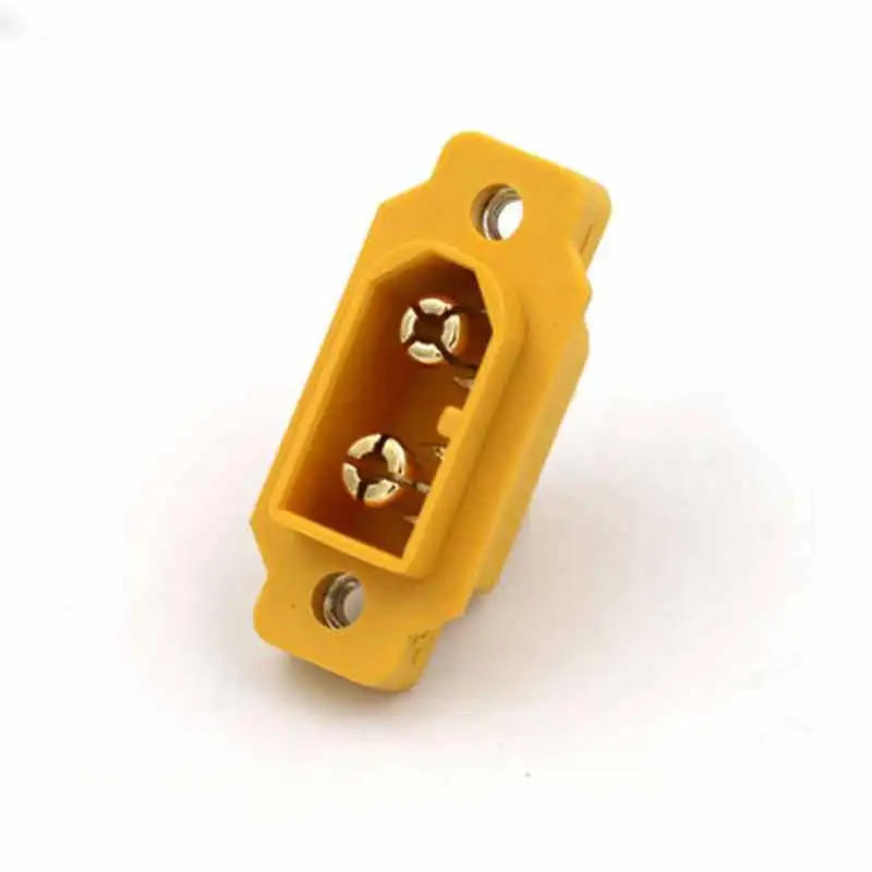Description Picture 5 of item20A XT60E Connector with M2.5 Nut 3.5mm Gold-plated Aircraft Model Plug for RC Model Multicopter XT60 Male Panel Socket