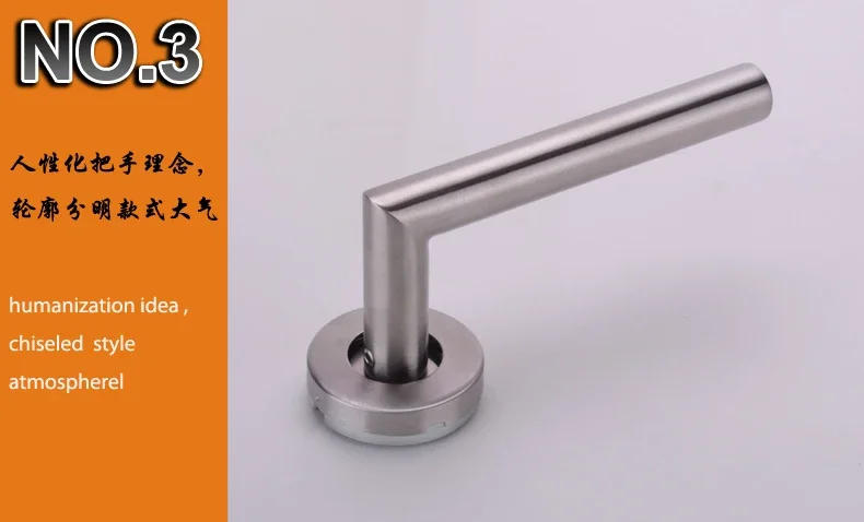 Description Picture 4 of itemHandle Door Sliding Interior Door Handles 1 Pcs Household Accessories Entrance Gate Lever Knob For Bedroom Bathroom