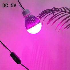 USB PLANT GROWING LAMP 10W 5V Aluminum  Shell Radiator For Plants Photosynthesis in Greenhouse Promote Growth LED Lamp Beads