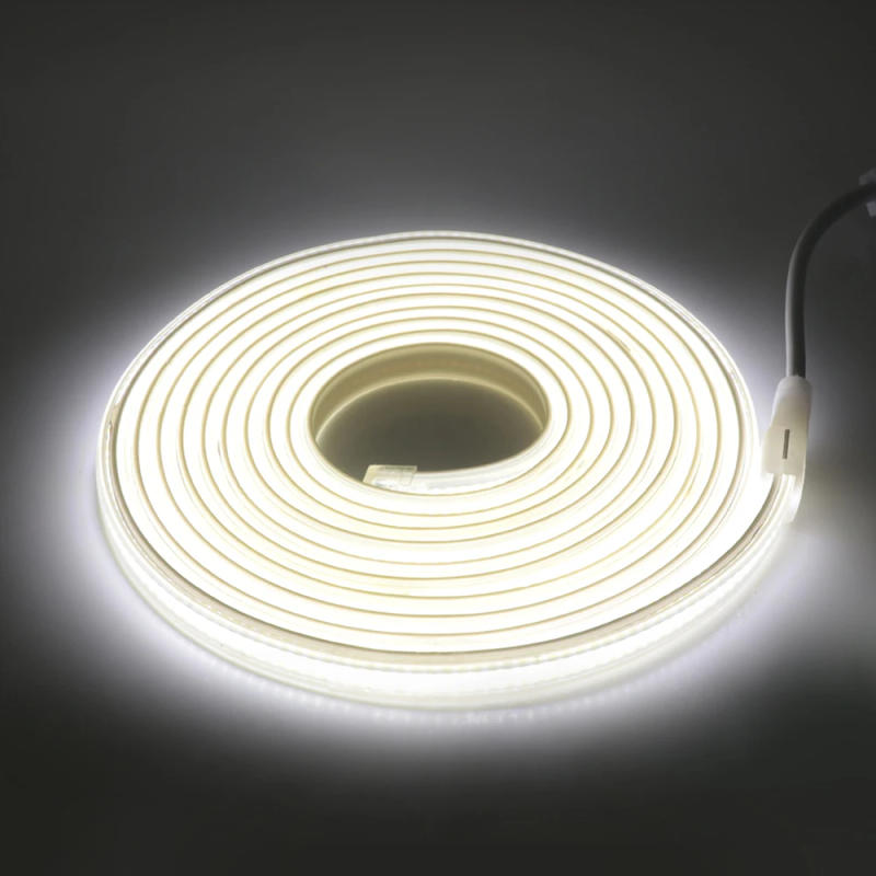 Description Picture 6 of itemDimmable COB LED Strip Light 220V 110V Super Bright Flexible COB Light with Switch Plug 288Leds/m Waterproof Outdoor LED Ribbon