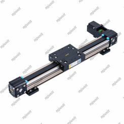 mjunit MJ50 screen printing automation linear position kit aluminium high speed belt drive linear guide rail motion slide