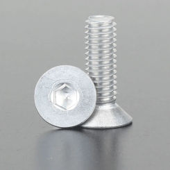 M2M4M5M6M8x4/5/6/8/10/12/14/16mm 6063 Aluminum Alloy Flat Head Screw Bolts Hex Socket for Model Aircraft Car DIY