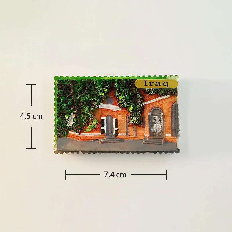 Description Picture 2 of itemAsia,Iraq,church,3D Stereoscopic,Tourism Souvenirs,Resin painting,Decoration home,Refrigerator magnets 