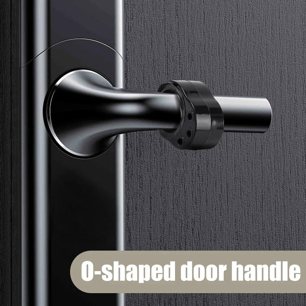 Description Picture 6 of itemHandles Door Stopper Silicone Gel Door Stop Transparent Wall Protection Door Knob Bumper Furniture Protector Pad Handle Buffer