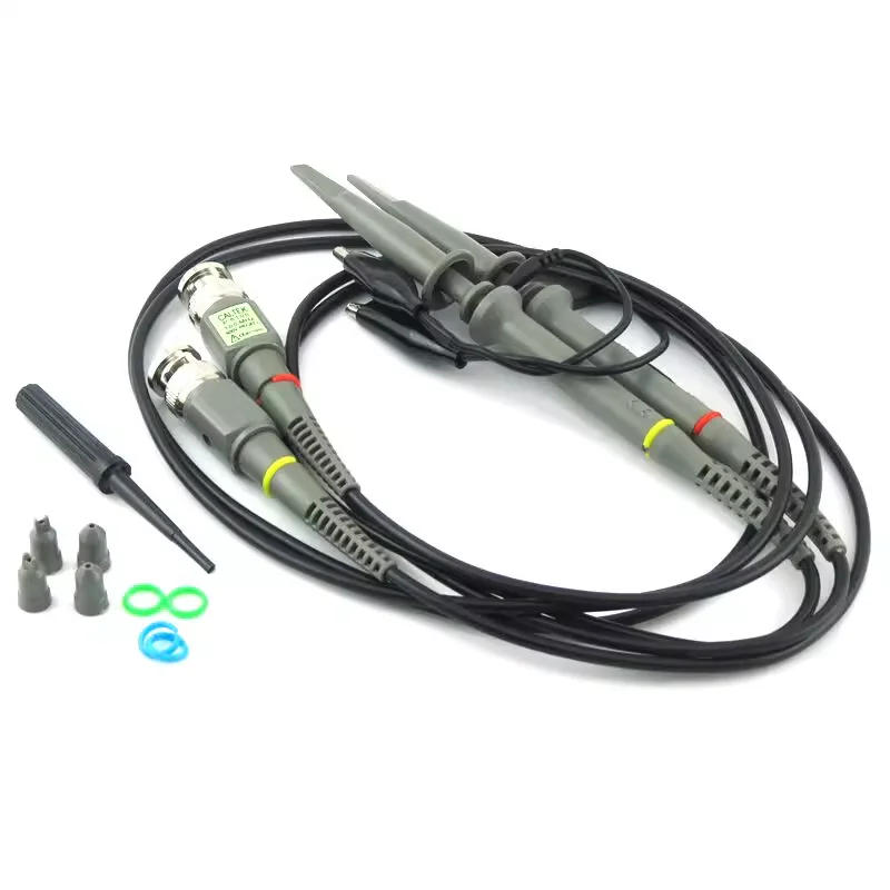 Description Picture 2 of itemP6100 1pcs 100MHz Bandwidth Oscilloscope Probe 1X/10X Adjustable Attenuation BNC Leads Switchable Input Voltage 10:1