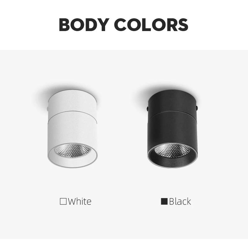 Description Picture 2 of itemLed Spotlights Foldable Downlight Wall Spot Led Lamp Focos Ceiling Lamp Surface Mounted Indoor Lighting  for Living Room Kitchen