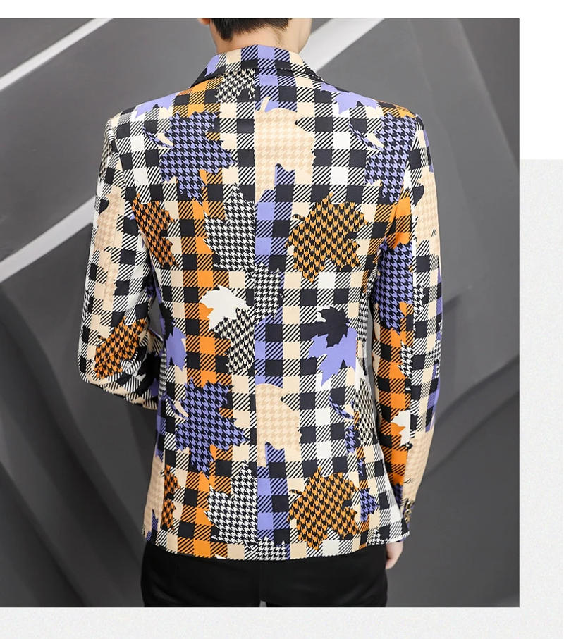 Description Picture 6 of itemSpring and Autumn Clothing New Fashion Handsome All The Fashion Men's Business Small Suit Korean Version Slim All The Matching