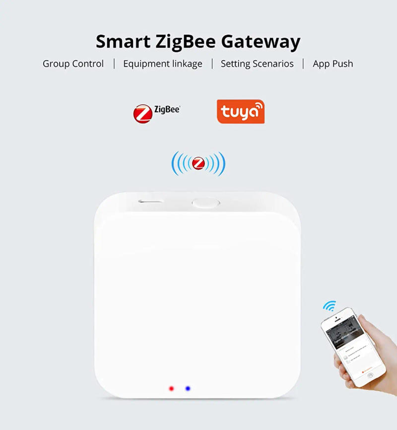 Description Picture 4 of itemTuya Zigbee 3.0 Gateway Hub Smart Home Wireless Bridge Smart Life APP Remote Control Automation Device Works with Alexa Google