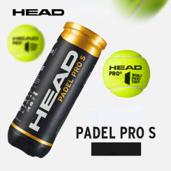 Original HEAD PADEL PRO S Tennis Balls Tennis Match Sports Training Ball 3B HEAD Tennis Padel Balls Tenis World Padel Tour Balls