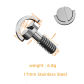 17mm Stainless Steel
