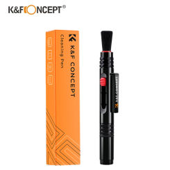 K&F Concept Lens Cleaning Pen with Retractable Soft Brush for DSLR Cameras and Sensitive Electronics Optics Cleaning Tool Pen