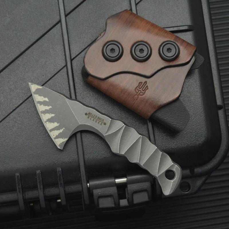 Description Picture 3 of itemMini pocket knife, delivery knife, outdoor axe knife with high hardness, sharp fruit knife, camping survival knife, hunting knif