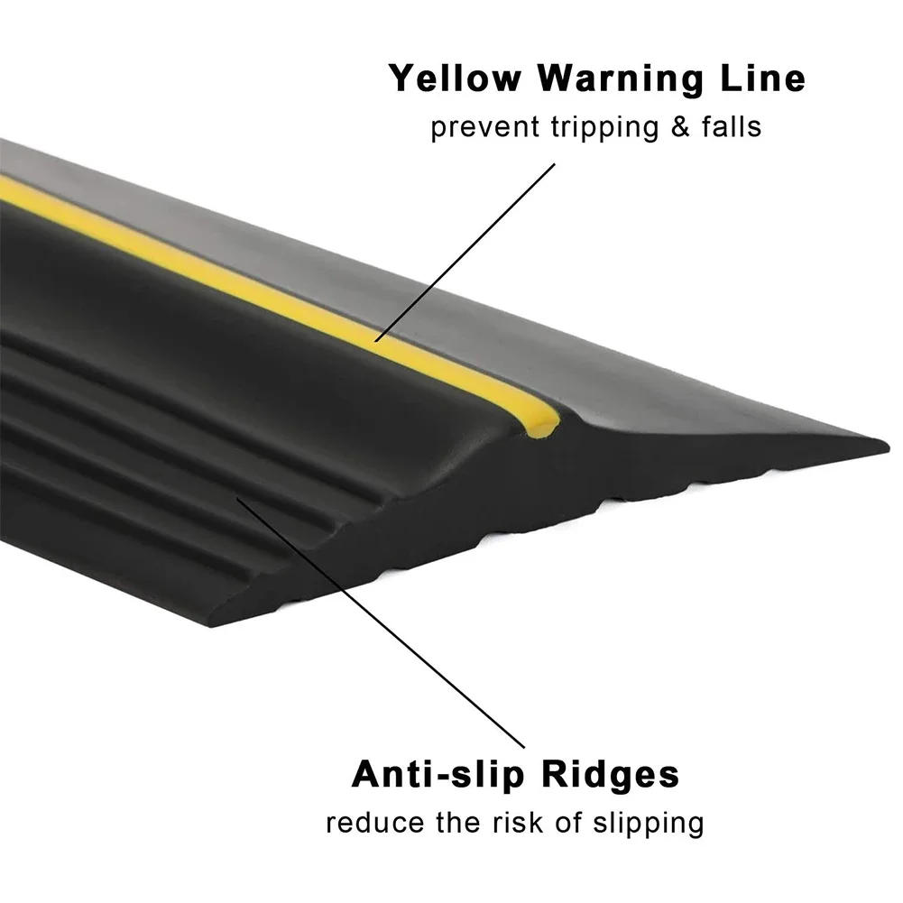 Description Picture 6 of itemHeavy Duty Universal Garage Door Floor Threshold Seal StripWeather Rubber Draught Rain Excluder Waterproof 3/6m Length
