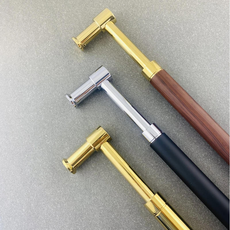 Description Picture 6 of itemTinyhob Modern Brass Long Door Handle / Villa Handle For Glass Double Single Sided Door Handles Furniture Hardware 60/80CM