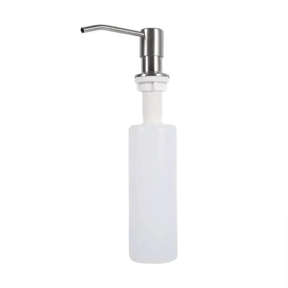Description Picture 3 of item1PCs 300ml Bathroom Faucet Sink Soap Dispenser Liquid Soap Lotion Dispenser Pump Kitchen Storage Holder Bottle Replace Bottle