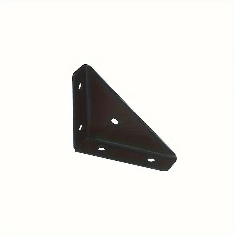 Description Picture 4 of item8 heavy-duty steel angle brackets: 90 ° right angle support, durable furniture reinforcement bracket