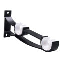 Easy to Install Home Decor Hanger Holder Double Curtain Rod Brackets Window Hardware Holder Shower Curtain Pole Bracket