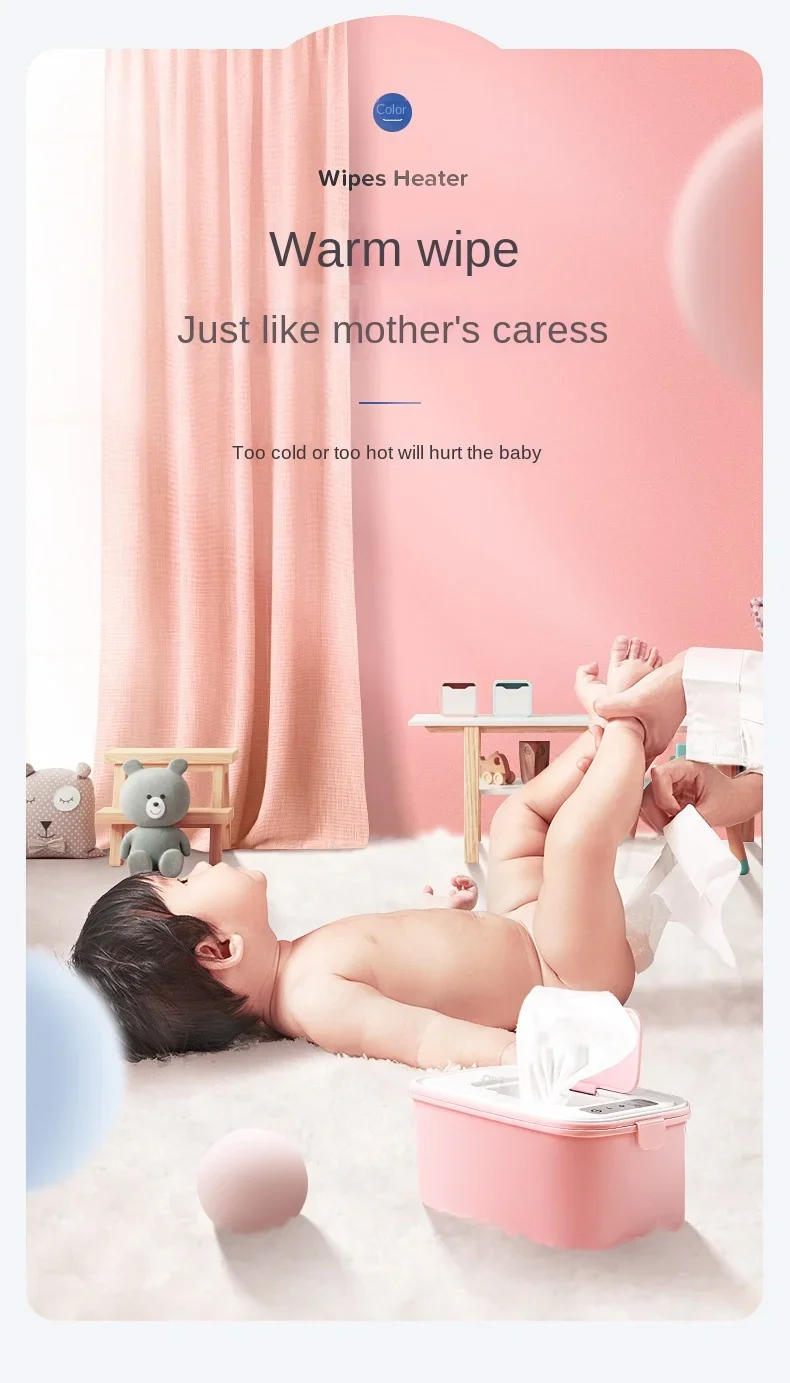 Description Picture 4 of item220V Portable Insulated Wet Wipe Warmer and Dispenser with Temperature Control for Baby Wipes