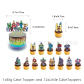 cake topper-13pcs