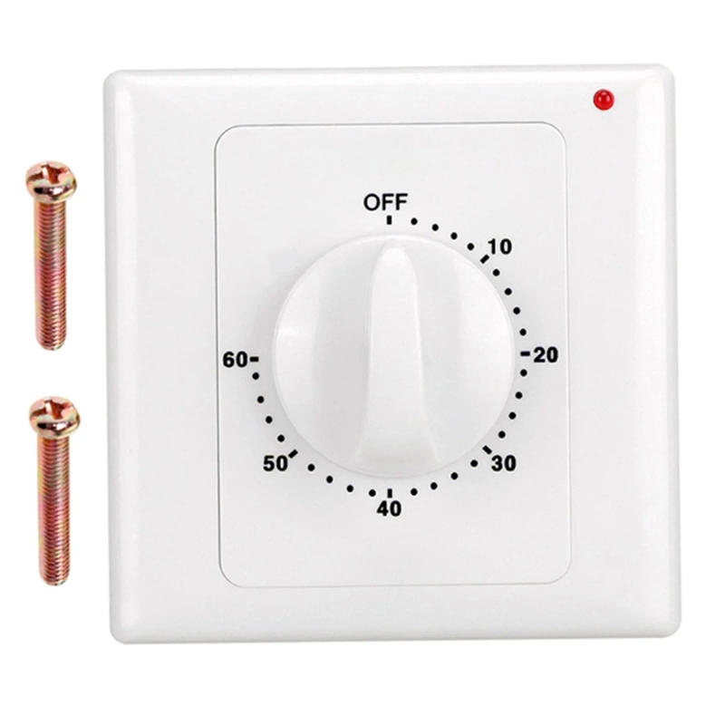 Description Picture 2 of itemAC220V Mechanical Controller 86Panel Timer Switch Precise Time Control LED Indicator Easy Installation Multi purpose Use