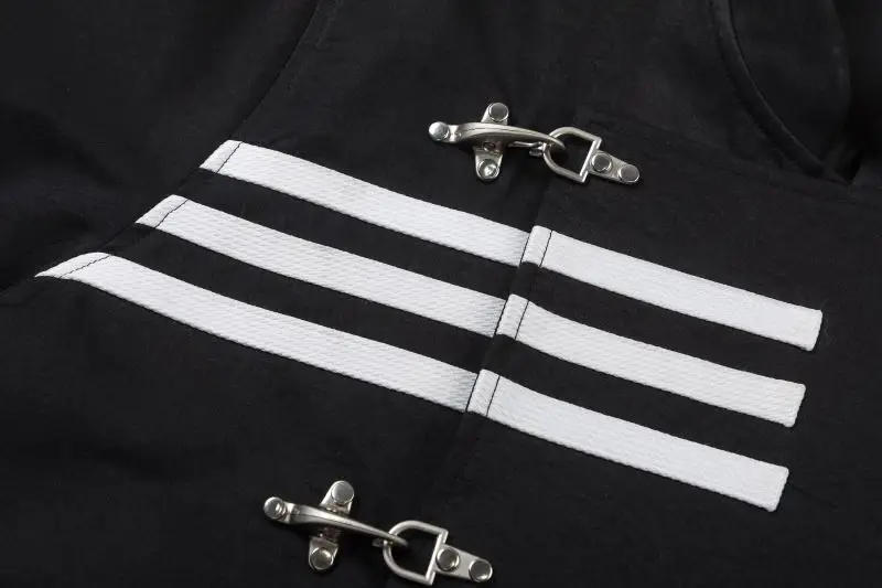 Description Picture 5 of item2024 Autumn New Blazer Men Women Stand Collar Metal Buckle Loose Casual Streetwear Fashion Suit Jacket Blazers Cityboy Clothing