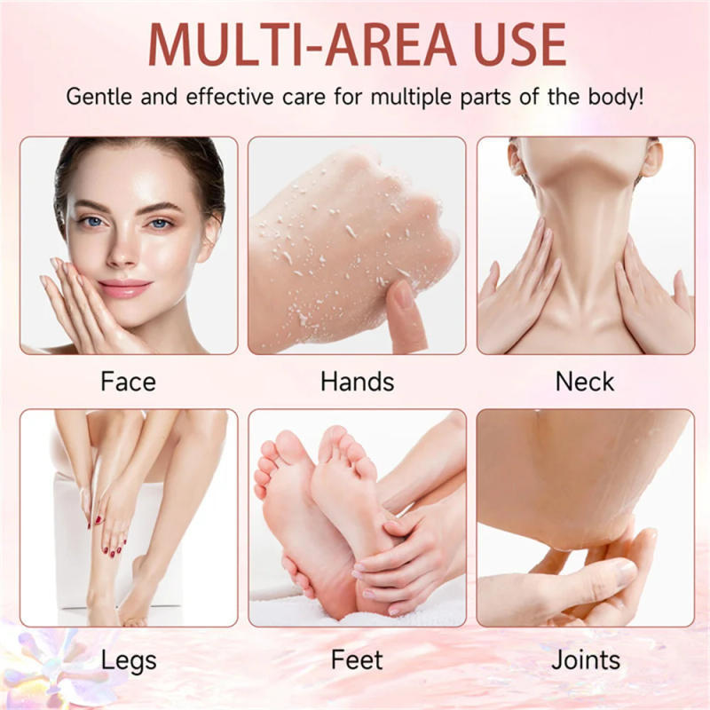Description Picture 4 of itemFace Exfoliating Gel Deep Skin Bleaching Brighten Body Scrub Knees Private Parts Armpits Whitening Nourishing Cleanser Body Care