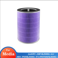 Air Purifier Filter Replacement for Media MD KJ500G-F11 Air3/JHO-P500KJ500G-F11,PET500/KJ600G-PET600