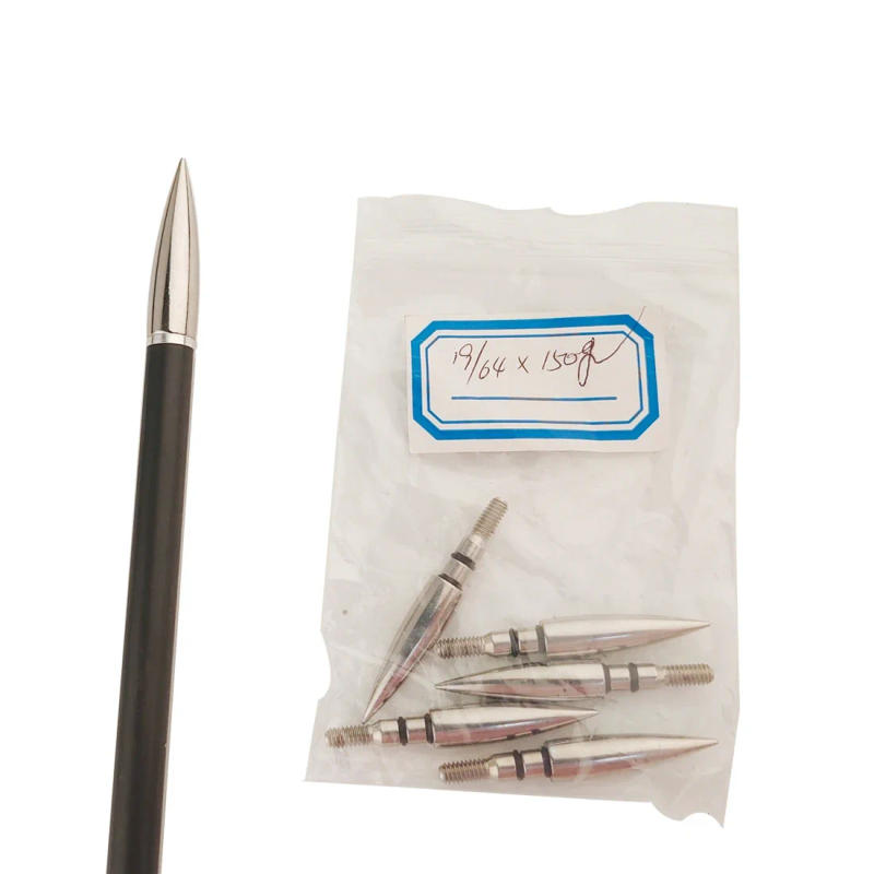 Description Picture 4 of item12Pcs 100-300gr OD 7.14/7.6/7.94mm Arrow Field Points Screw-In Arrowheads Target Practice for Hunting Accessories