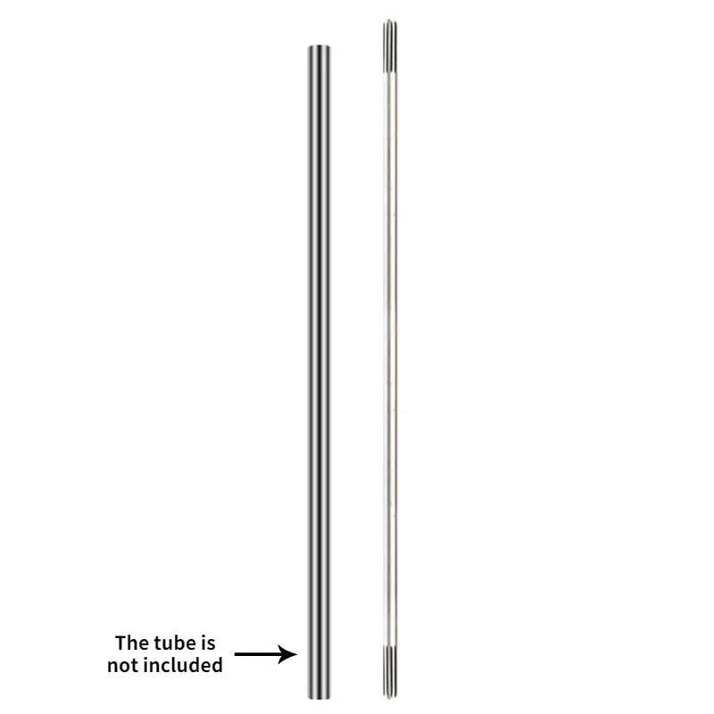 Description Picture 4 of itemNew 2pcs 7teeth/9teeth 8mm Thickness Drive Shaft for 26mm Tube Grass Trimmer Brush Cutter 760mm Long Chain Saw Hedge Trimmer