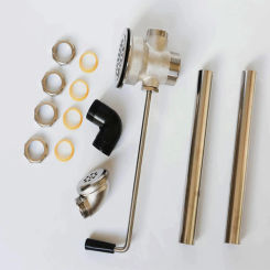 Sink Drain Waste Drain Valve Stainless Steel Sink Repair Kit Controls Sink Drain