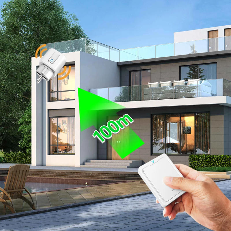 Description Picture 6 of item433 MHZ Rf Wireless Remote Control Smart Light Switch Electrical Sockets 220V 230V 16A Plug for Home Appliance Fan Light